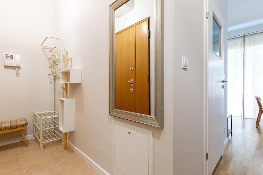 Bright And Cozy Apartment Near Park, With A Huge Terrace. Varsovie Extérieur photo